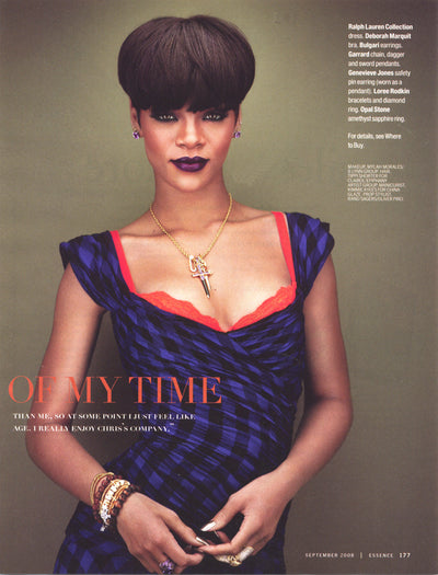 Rihanna in Essence Magazine