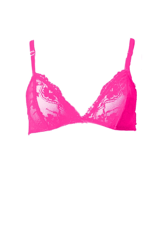 Poppy Flowers Triangle Bra in Basics And Brights
