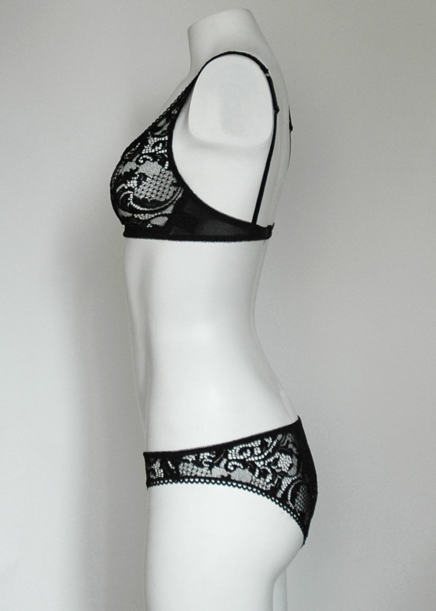 Versailles French Lace Triangle Bra