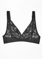 Triangle Bra in Versailles French Lace - DEBORAH MARQUIT